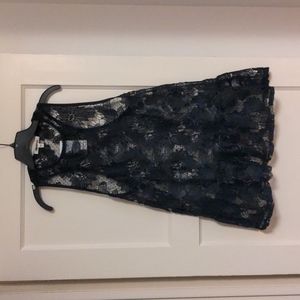 Black Lace Swim Cover Up